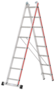 ECHELLE TRANSFORMABLE  2 PLANS 2X8 ECHELONS