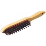 BROSSE METALLIQUE A MANCHE 4 RANGS ACIER