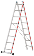 ECHELLE TRANSFORMABLE  2 PLANS 2X8 ECHELONS