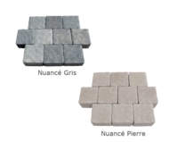 PAVE BOSSELE 12X12 NUANCE PIERRE