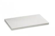 CHAPERON PLAT WET-CAST 23X50 BLANC